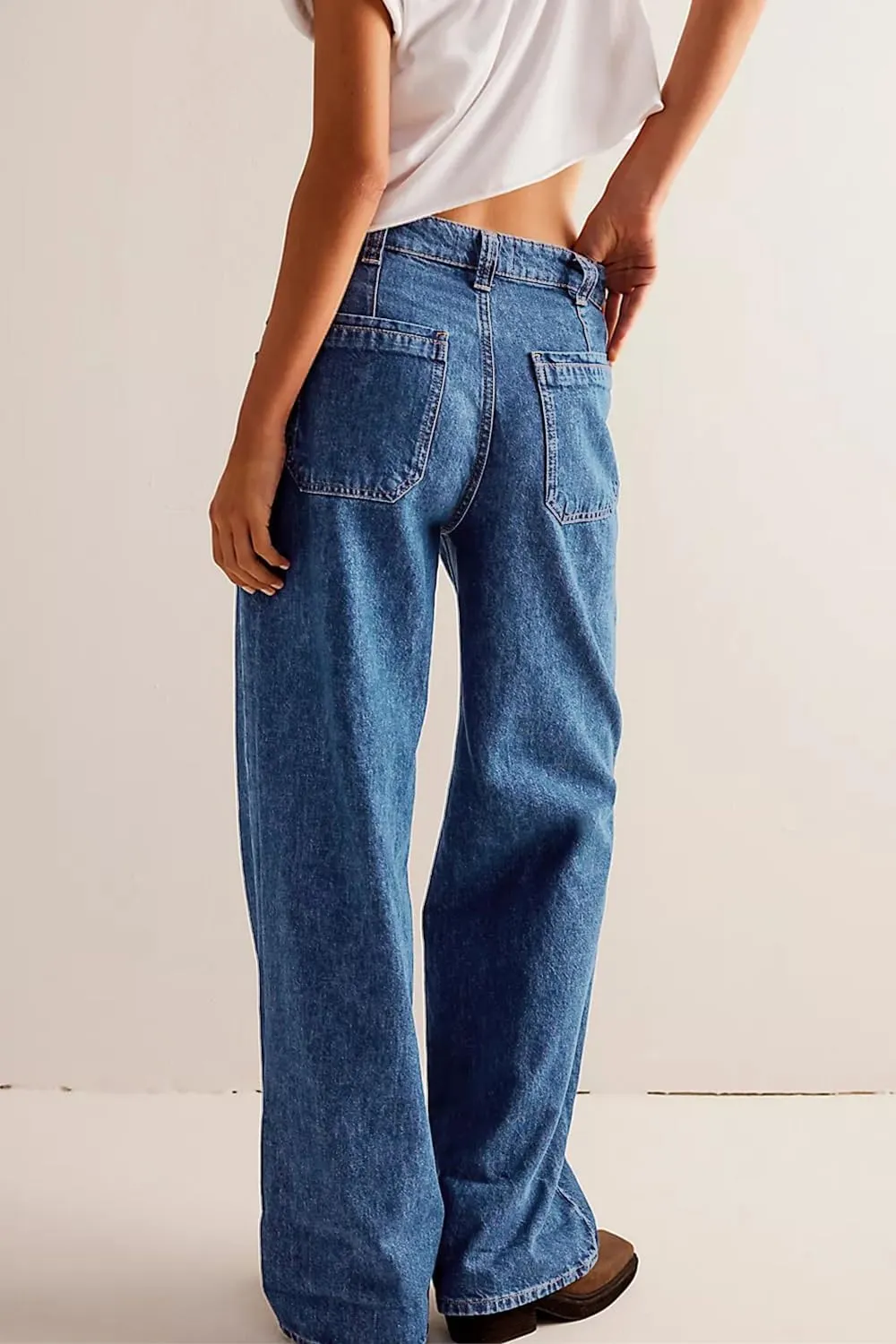 Allimy Womens Jeans High Waisted Straight Leg Baggy Boyfriend Jeans for Women Trendy 2025 Cargo Pants