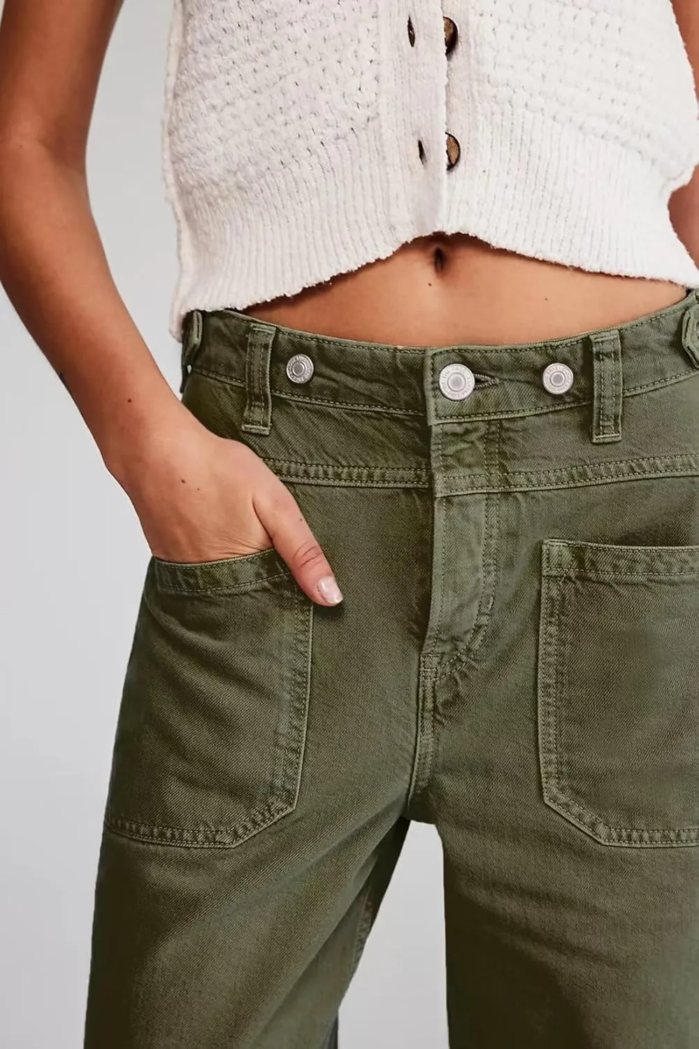 Allimy Womens Jeans High Waisted Straight Leg Baggy Boyfriend Jeans for Women Trendy 2025 Cargo Pants