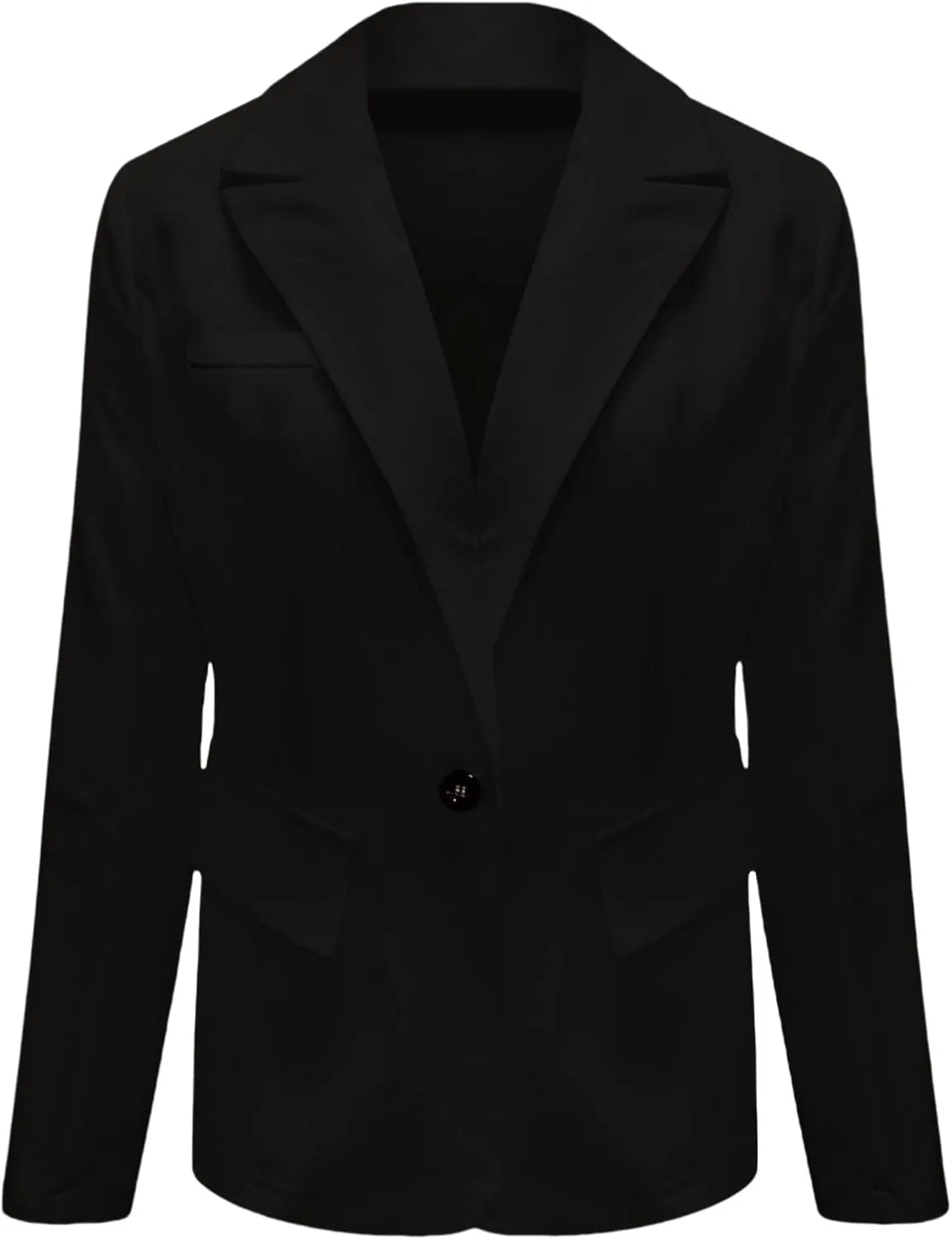 Blazers for Women 2025 with Pocket Business Casual Jacket Long Sleeve Open Front Cardigan Work Suit Fashion Blazers