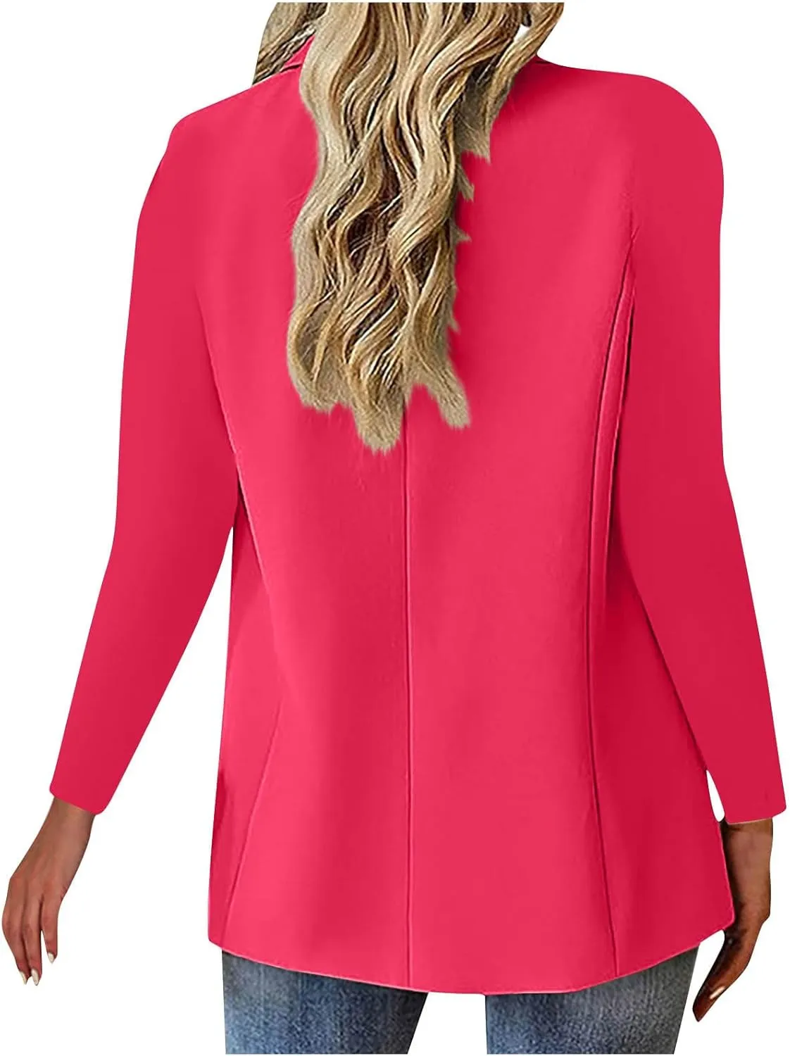 Cbcbtwo Blazers for Women 2025 Trendy Business Casual Jackets Long Sleeve Open Front Cardigan Work Suit Spring Fashion Blazer