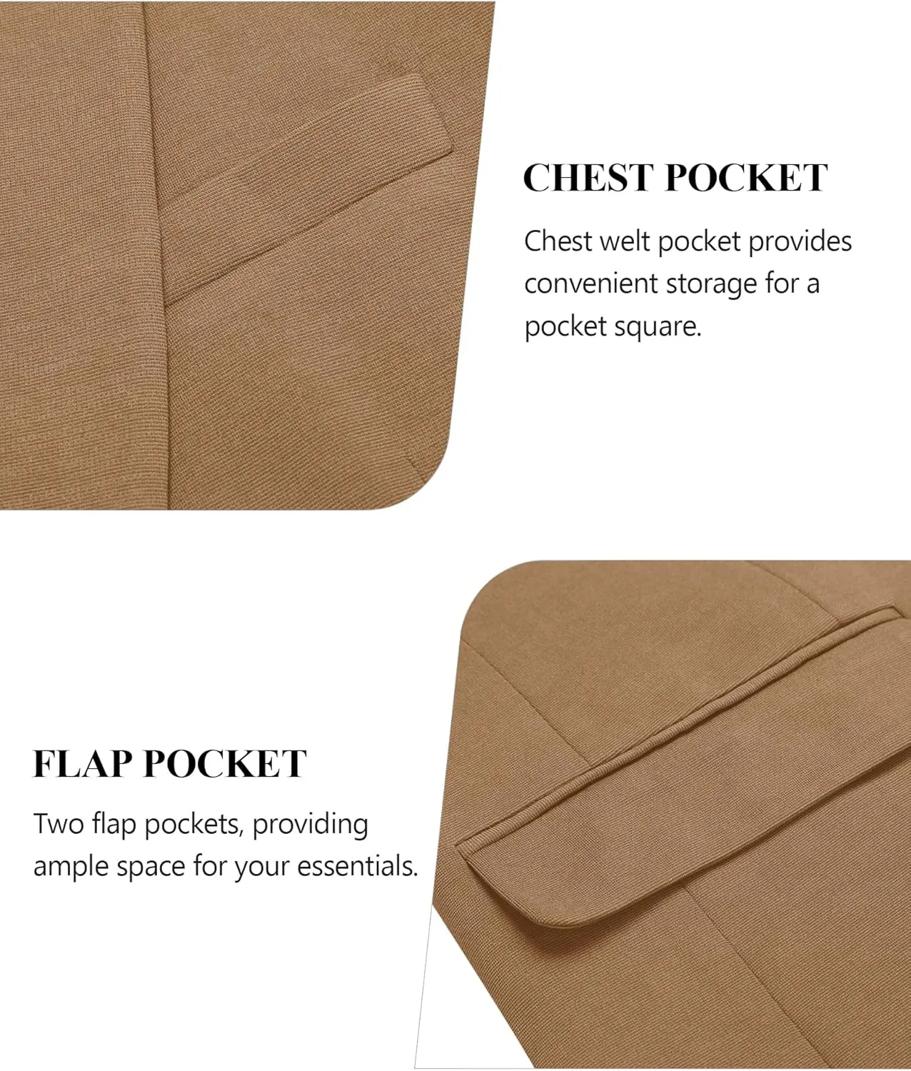 COOFANDY Mens Blazer Jacket One Button Casual Suit Jackets Stretch Knit Sport Coat
