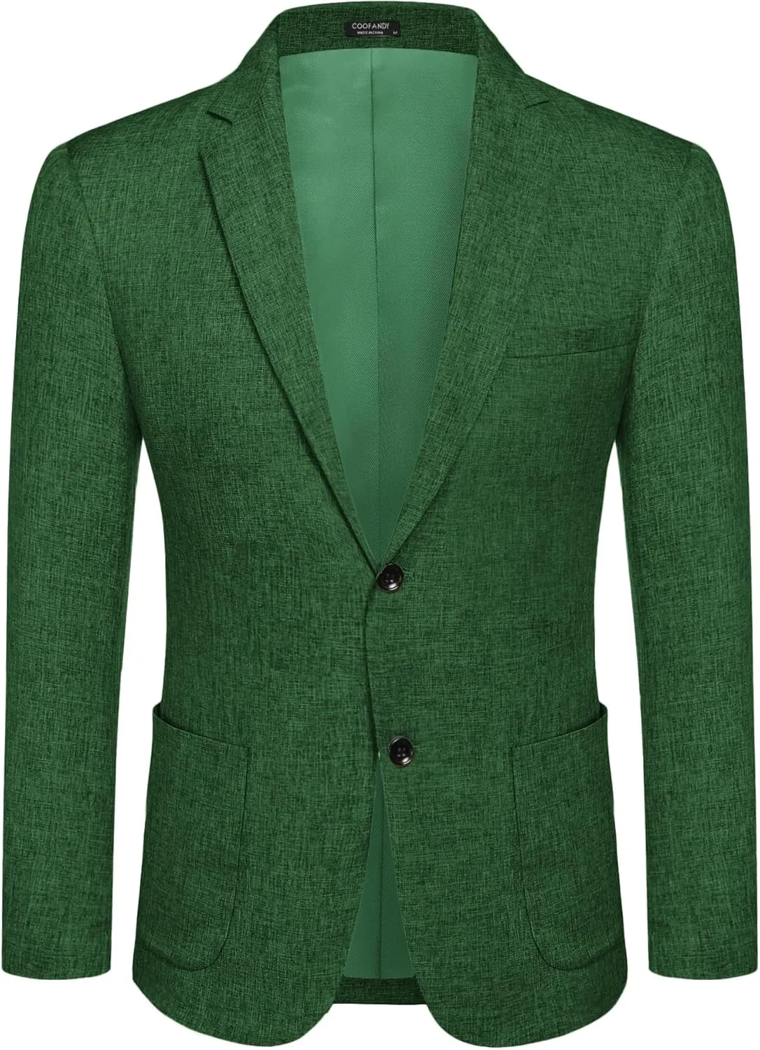 COOFANDY Mens Casual Blazer Sport Coat Lightweight Two Button Business Suit Jackets