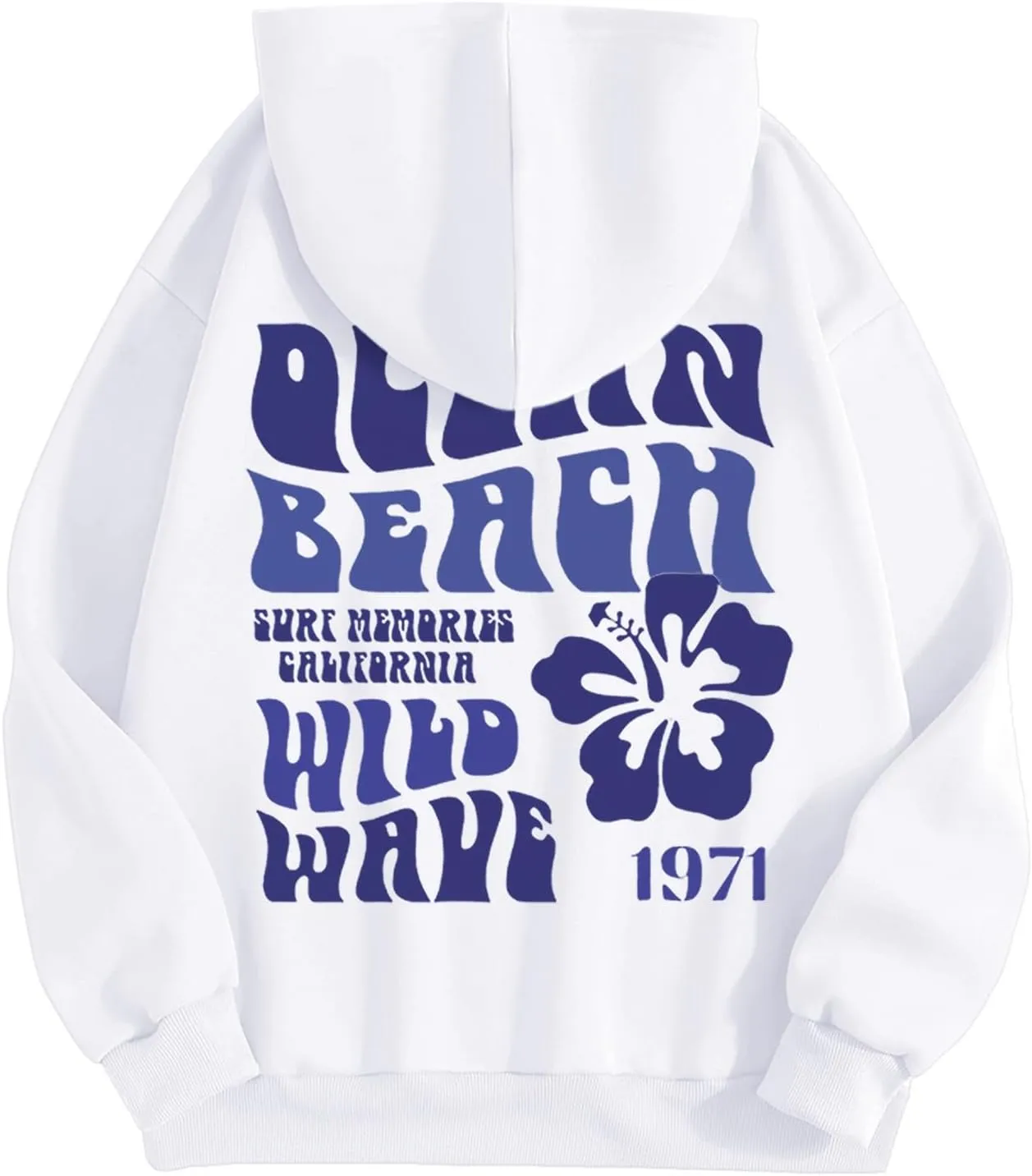 Cute 2 Piece Outfits Women, Teen Girls Preppy Puff Pullover Hoodies Pocket Drawstring Oversized Sweatpant Outfit Sets