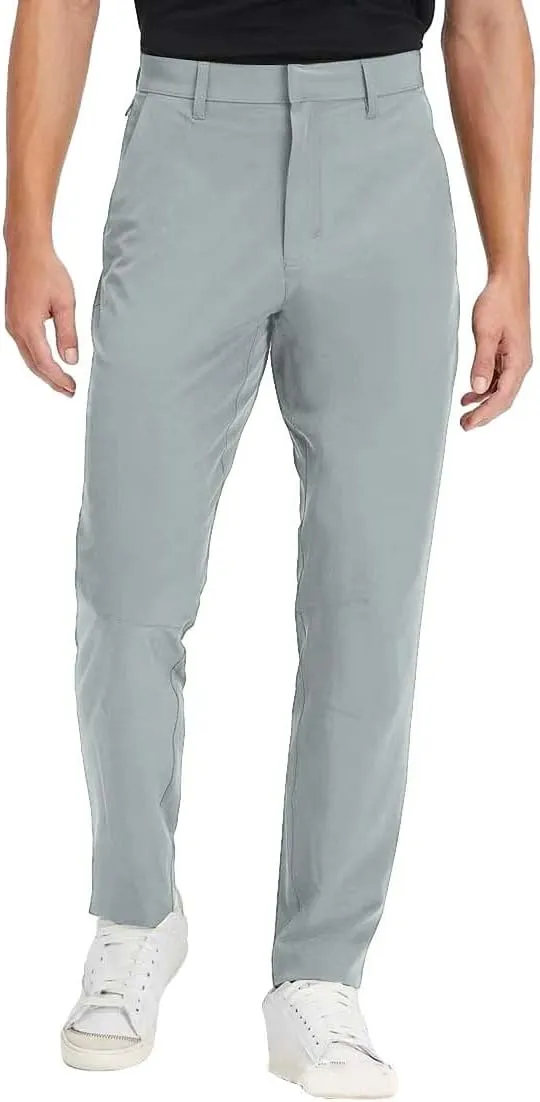 Dress Pants for Men Slim Fit Flat Front Suit Trousers Skinny Stretch Solid Business Work Clothes