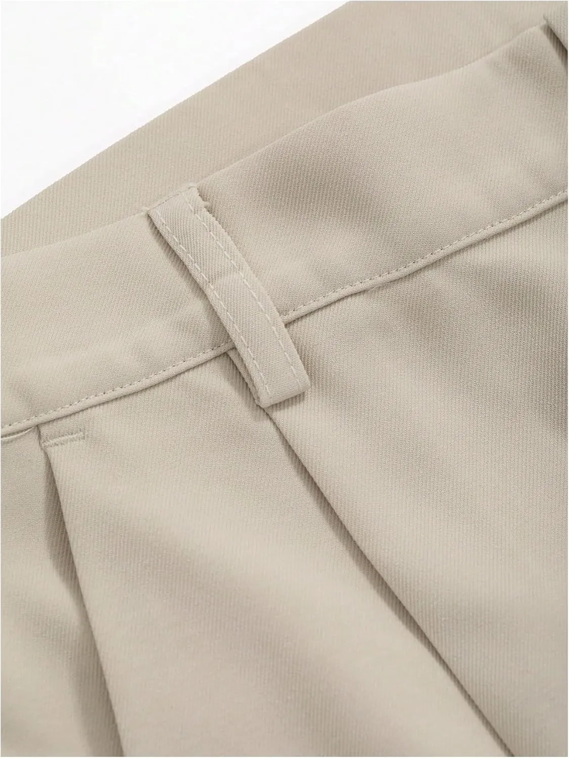 Floerns Men's Dress Pants Pleated Front Business Office Suit Trousers