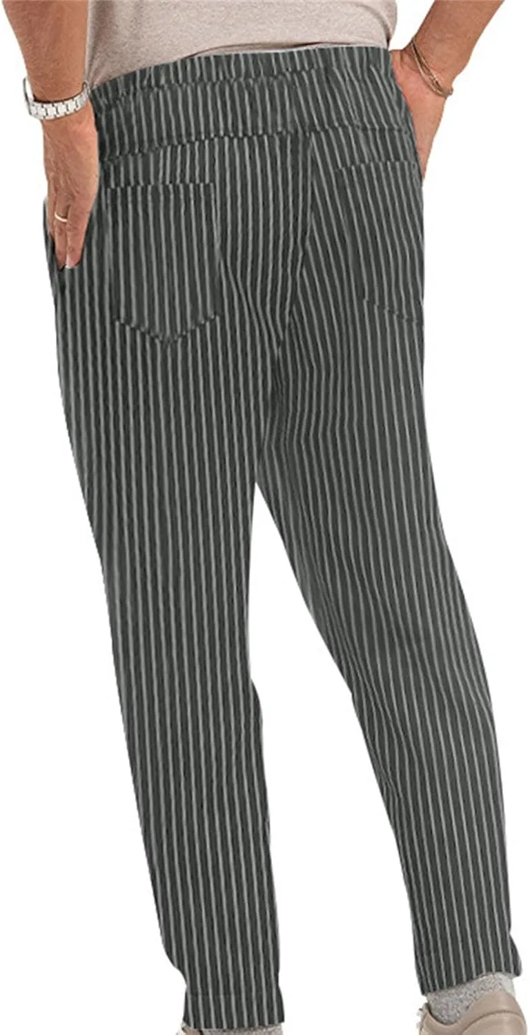 GIERIDUC Cargo Pants for Mens Sweatpants with Pockets Casual Open Front Button Fly Slim Fit Hiking Pants Cargo Joggers Pants