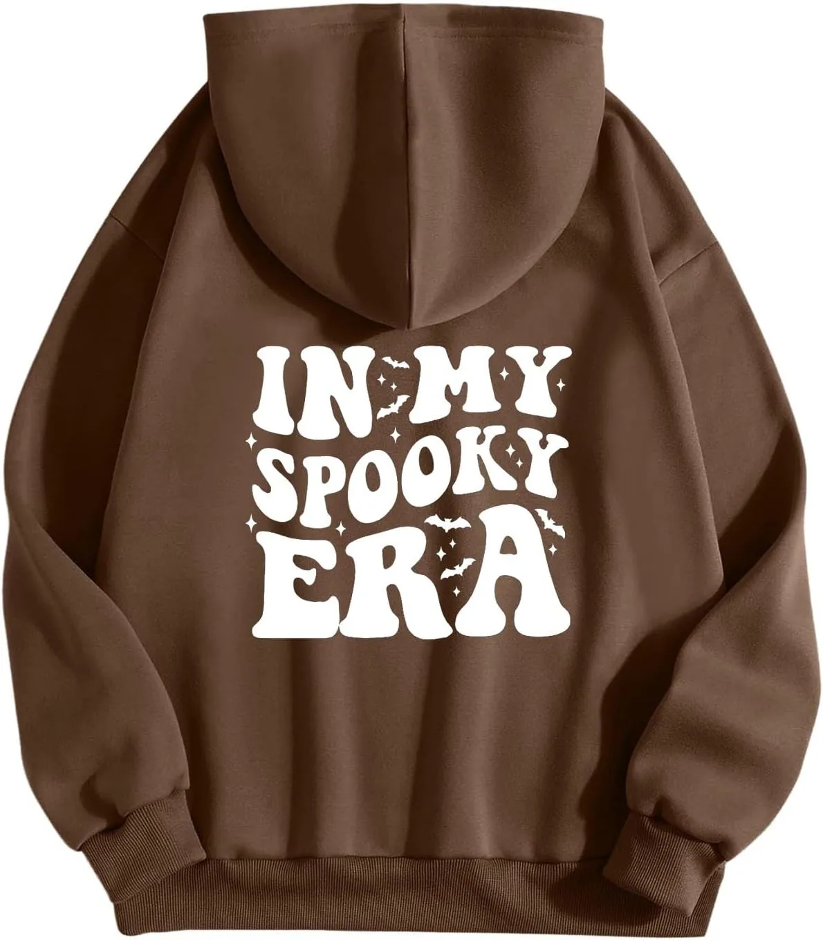 Halloween Hoodies for Teen Girls Spooky Season Letter Print Cute Halloween Sweatshirt Casual Trendy Halloween Clothes