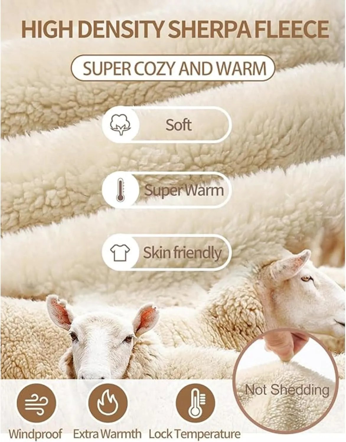 Hoodies for Women Winter Fleece Sweatshirts Full Zip Up Thick Sherpa Lined Hooded Jacket Daily Casual Fashion Coats