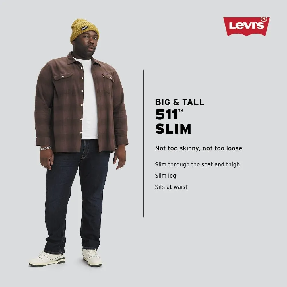 Levi's Men's 511 Slim Fit Jeans (Also Available in Big & Tall)