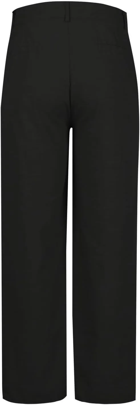 Linen Pants for Men Pleated Front Trouser Straight Leg Suit Trousers Classic Solid Office Trouser Lightweight Pant
