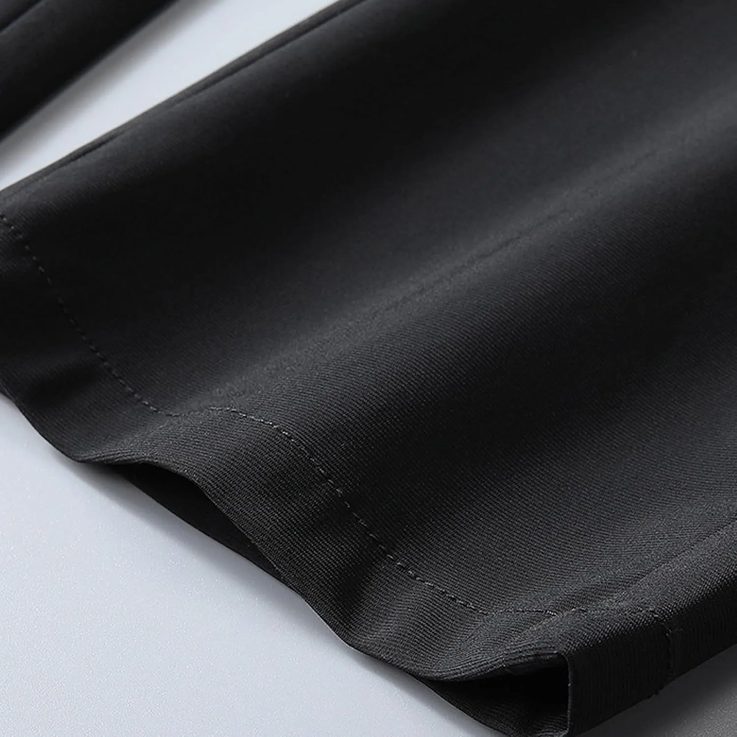 Men Ice Silk Suit Pants Dress Pants Regular Fit Formal Trousers Stretch Chino Trouser Lightweight Casual Business Pant