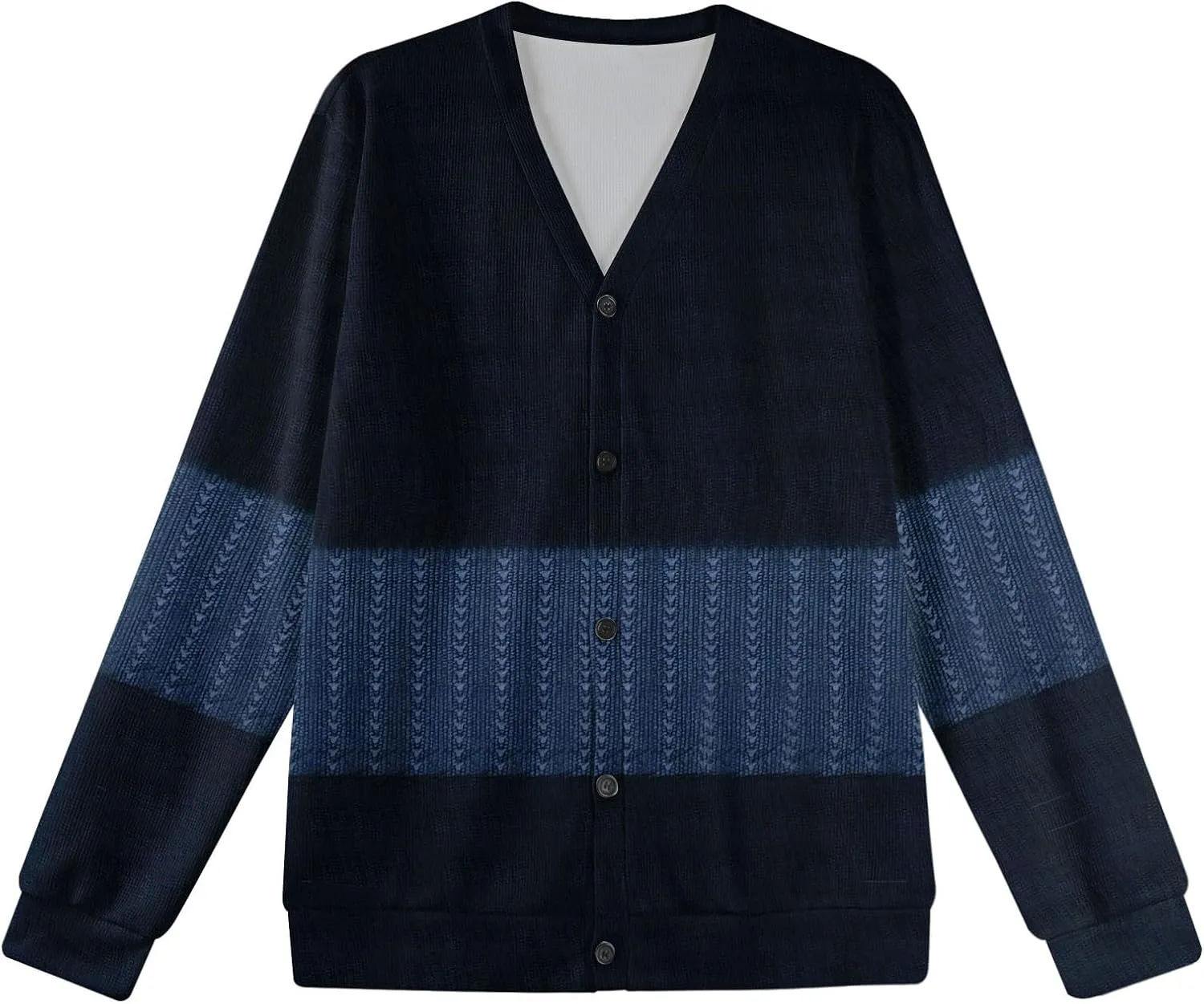 Men's Cardigan Sweater Long Sleeve V Neck Sweater for Men Button up Sweaters Knitted Pullovers Casual Sweatshirt