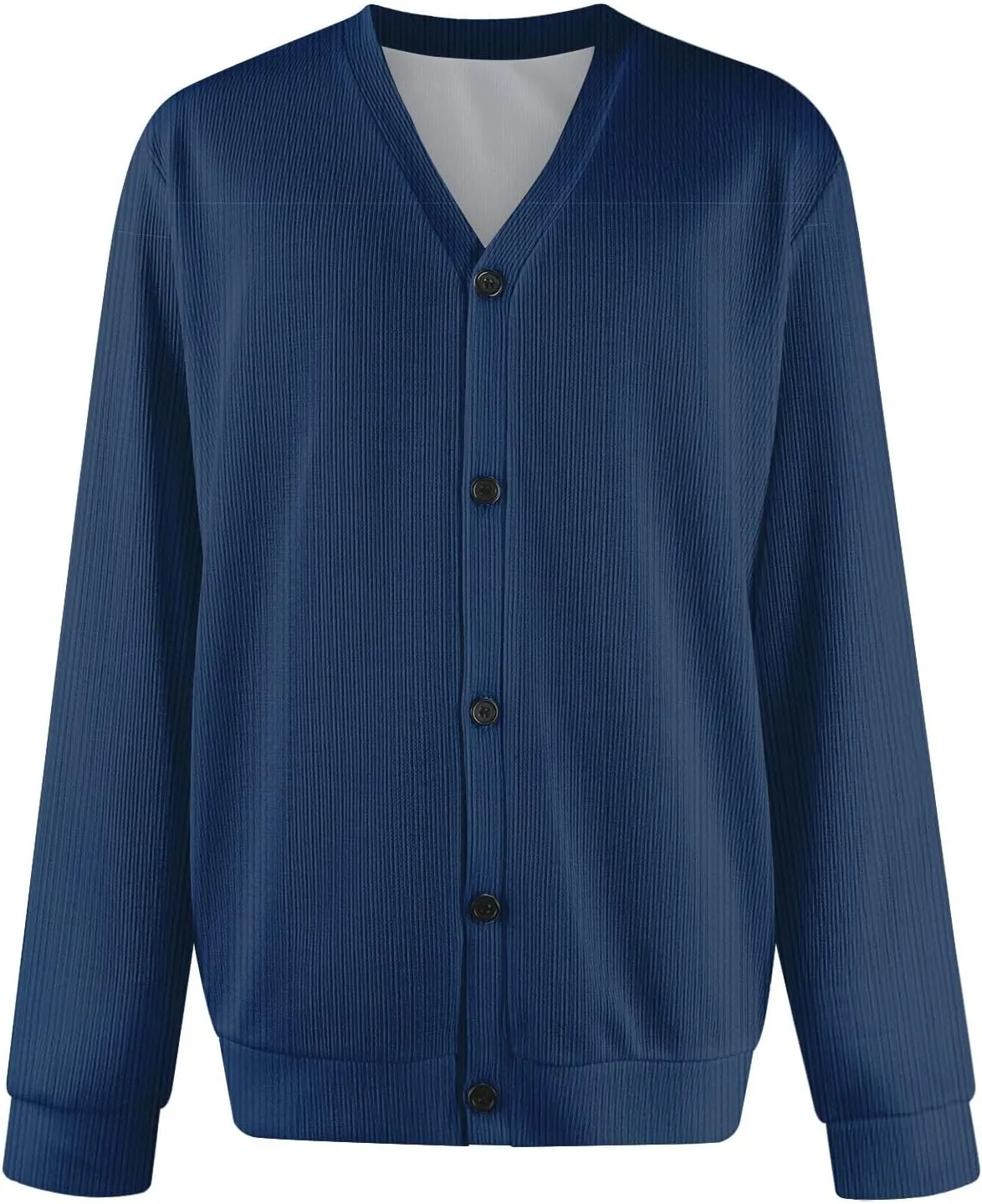 Men's Cardigan Sweater Long Sleeve V Neck Sweater for Men Button up Sweaters Knitted Pullovers Casual Sweatshirt