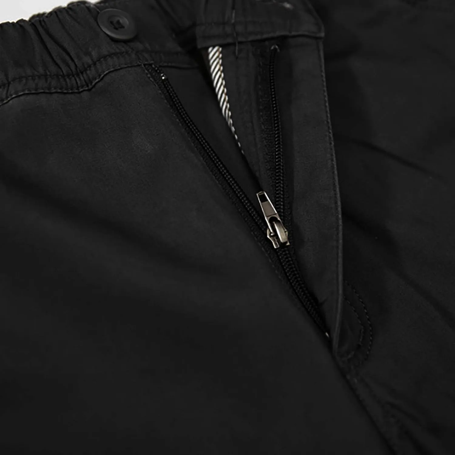 Mens Sweatpants Pants Casual Jogging Sports Elastic with Pockets Men's Men's Pants Heavyweight Fleece Cargo