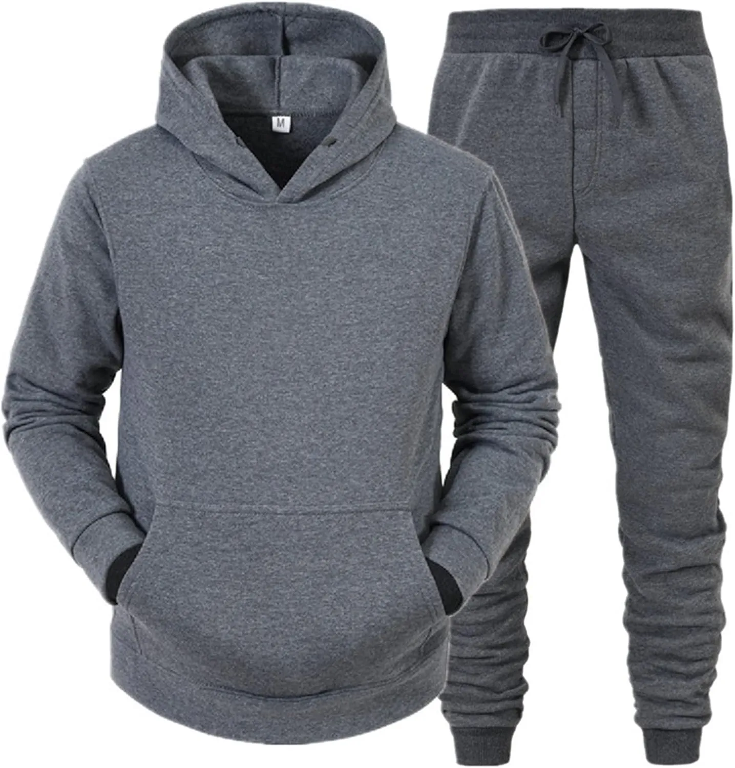Mens Tracksuit 2 Piece Summer Men Tracksuits Hooded Athletic Sweatsuits Casual Running Jogging Sport Outfit