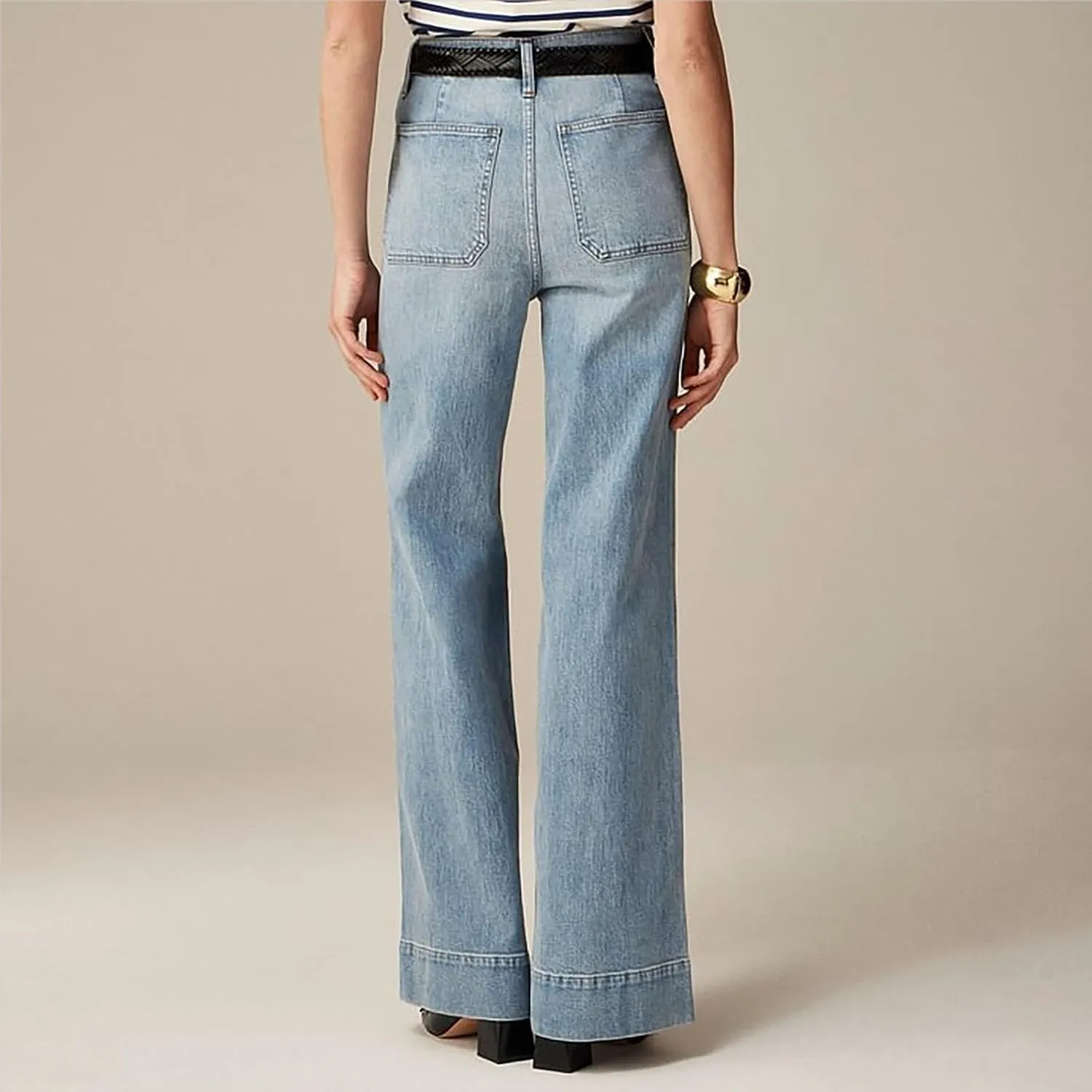 Oprah's Favorite Jeans Pants 2025, Tummy Control Wide Leg Trousers, Chiccurva Jeans, High Waisted Cropped Denim Pants