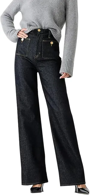 Oprah's Favorite Jeans Pants 2025, Tummy Control Wide Leg Trousers, Chiccurva Jeans, High Waisted Cropped Denim Pants