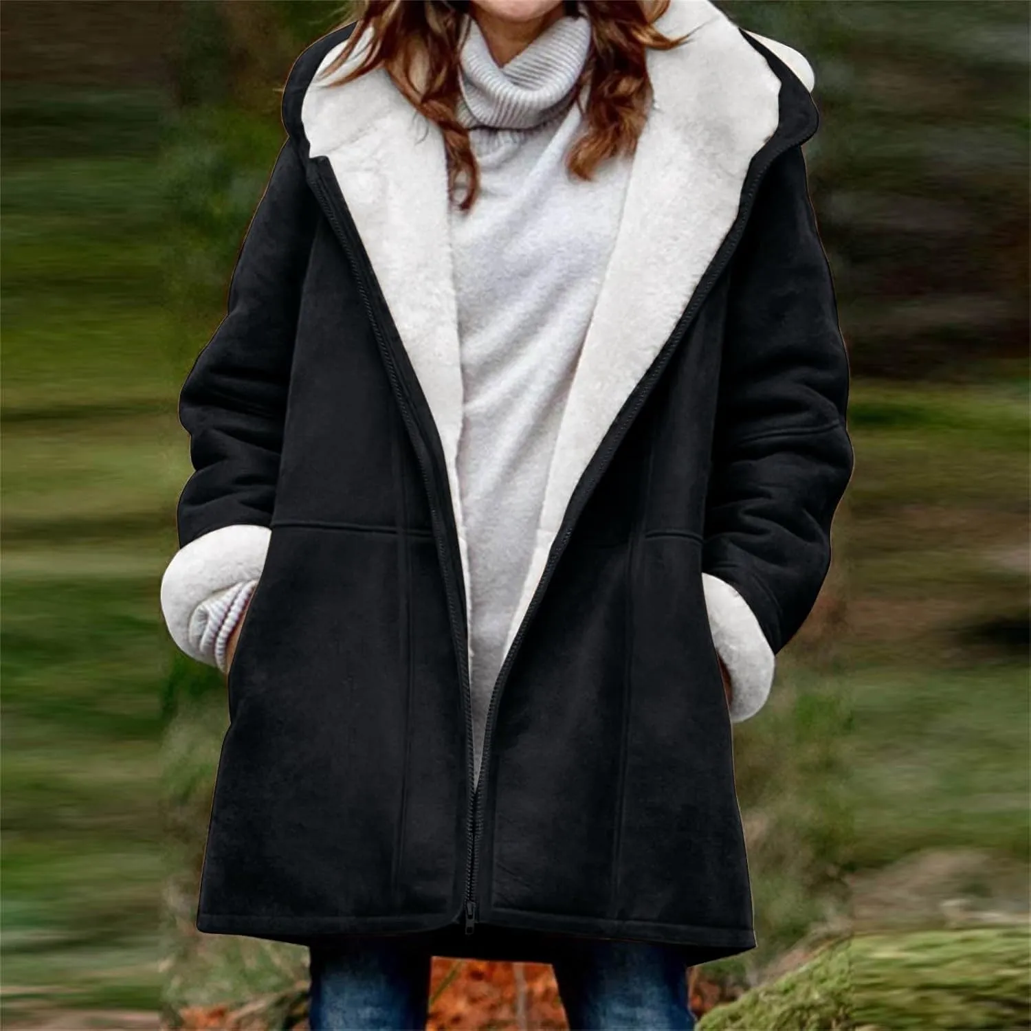 Overcoat For Womens Dress Coats Winter Jacket Womens Shacket Jacket Casual Coats For Women Grey Jacket
