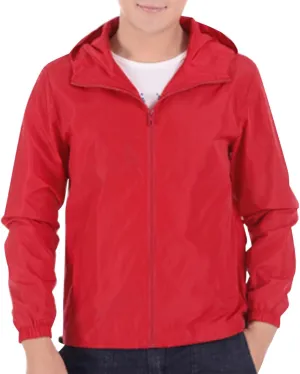 Oversized Hooded Jackets for Men Baggy Loose Zipper Up Lightweight Fall Casual Coats Waterproof Raincoat Big&Tall
