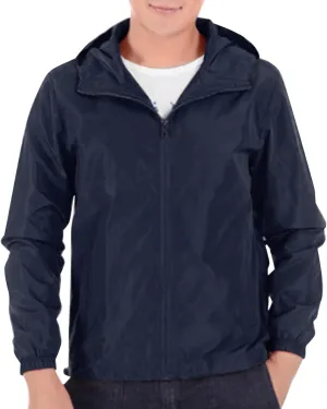 Oversized Hooded Jackets for Men Baggy Loose Zipper Up Lightweight Fall Casual Coats Waterproof Raincoat Big&Tall