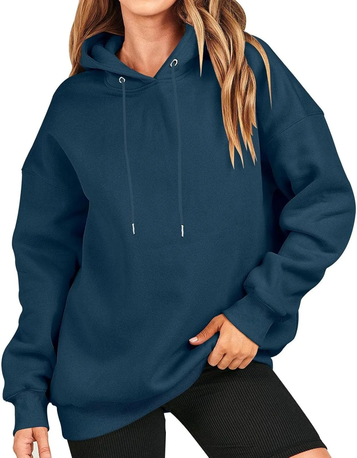 Oversized Long Sleeve Hoodies Sweatshirts For Women 2023 Trendy Fall Outfits Casual Hooded Pullover Tops With Hood