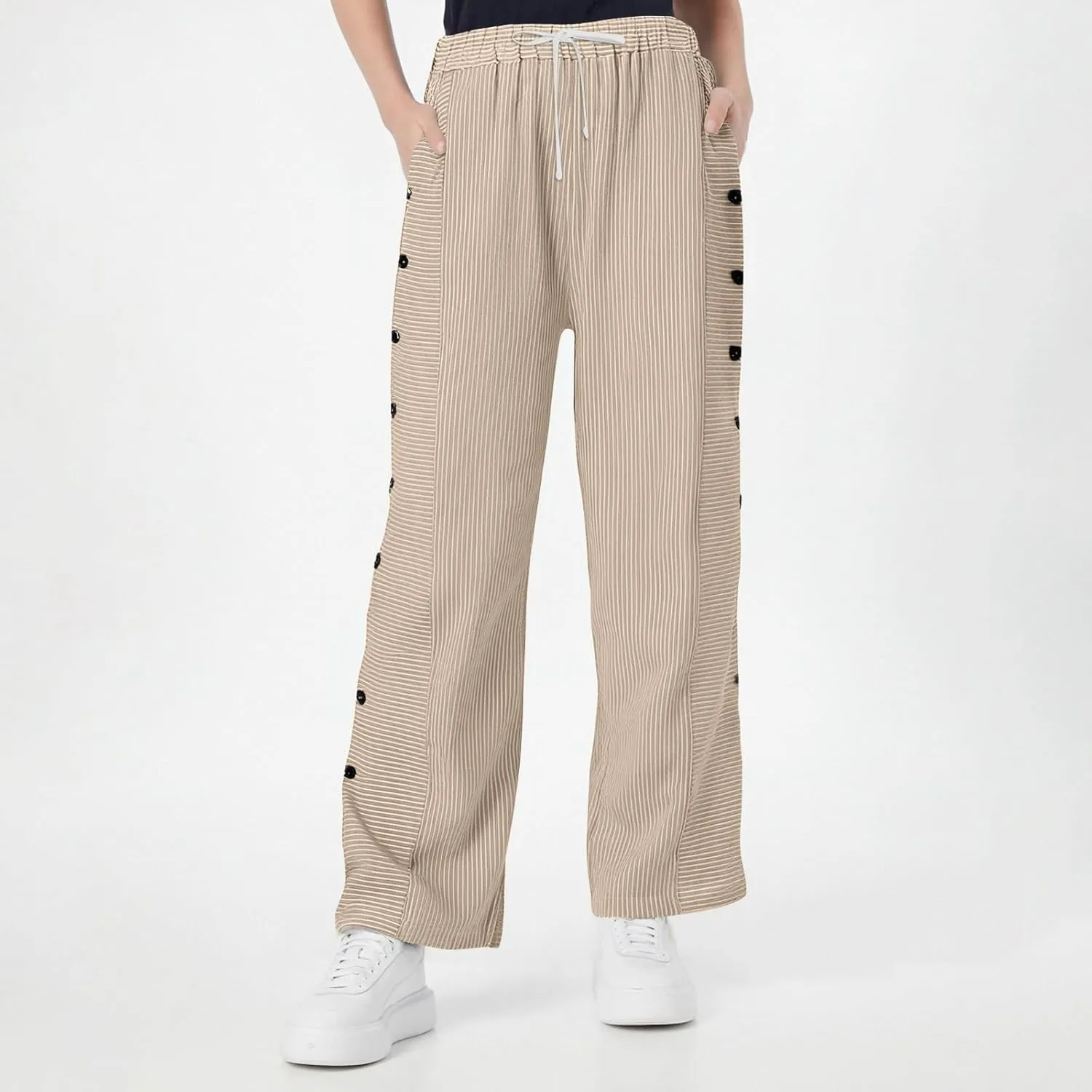Straight Leg Summer Yoga Slacks Womens Casual Long Stretch Cosy Pants Womans Coloured