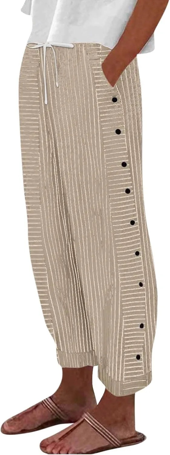 Straight Leg Summer Yoga Slacks Womens Casual Long Stretch Cosy Pants Womans Coloured