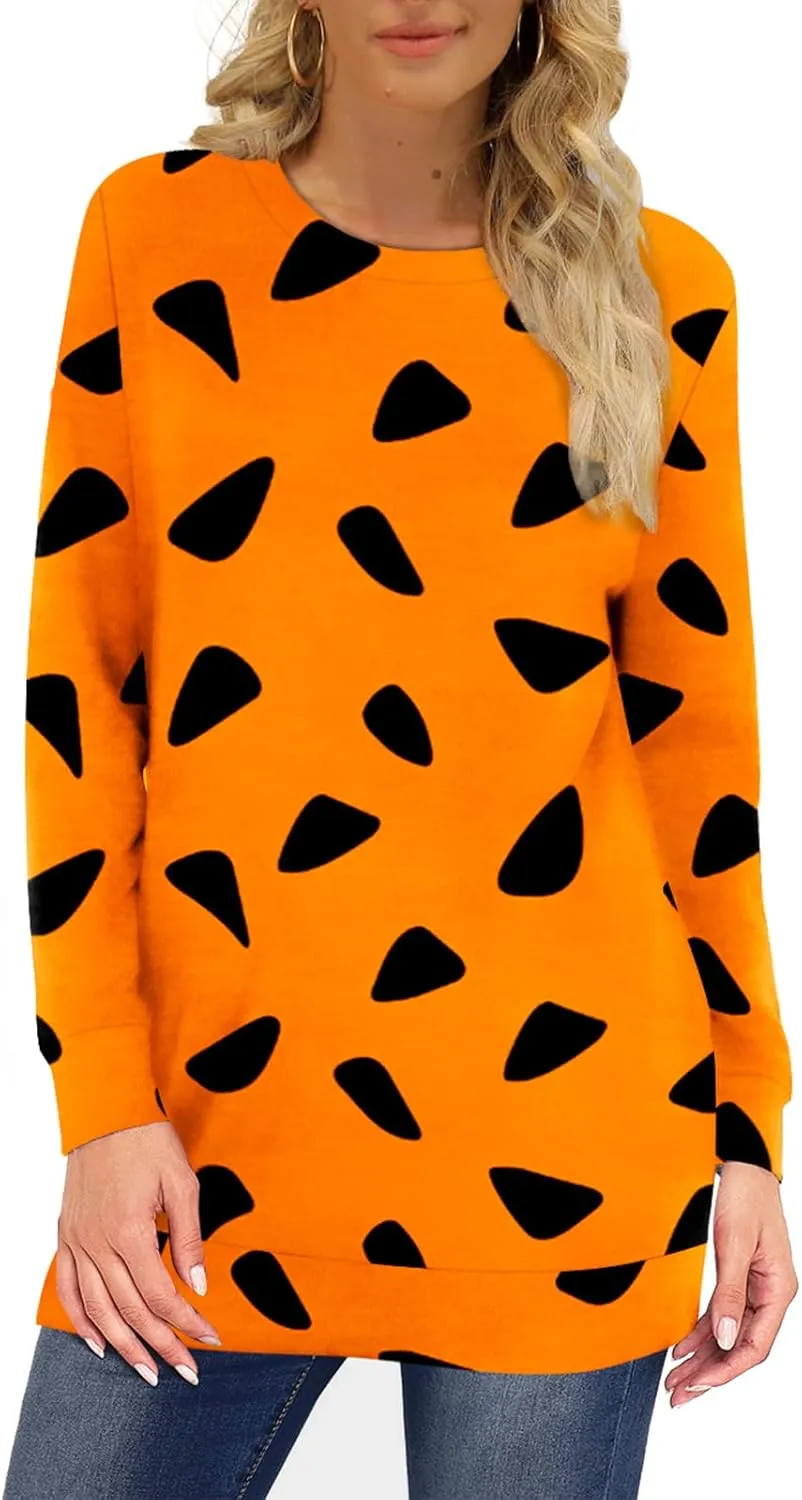 Sweatshirts for Women Crew Neck Long Sleeve Plain Fashion Casual Tops