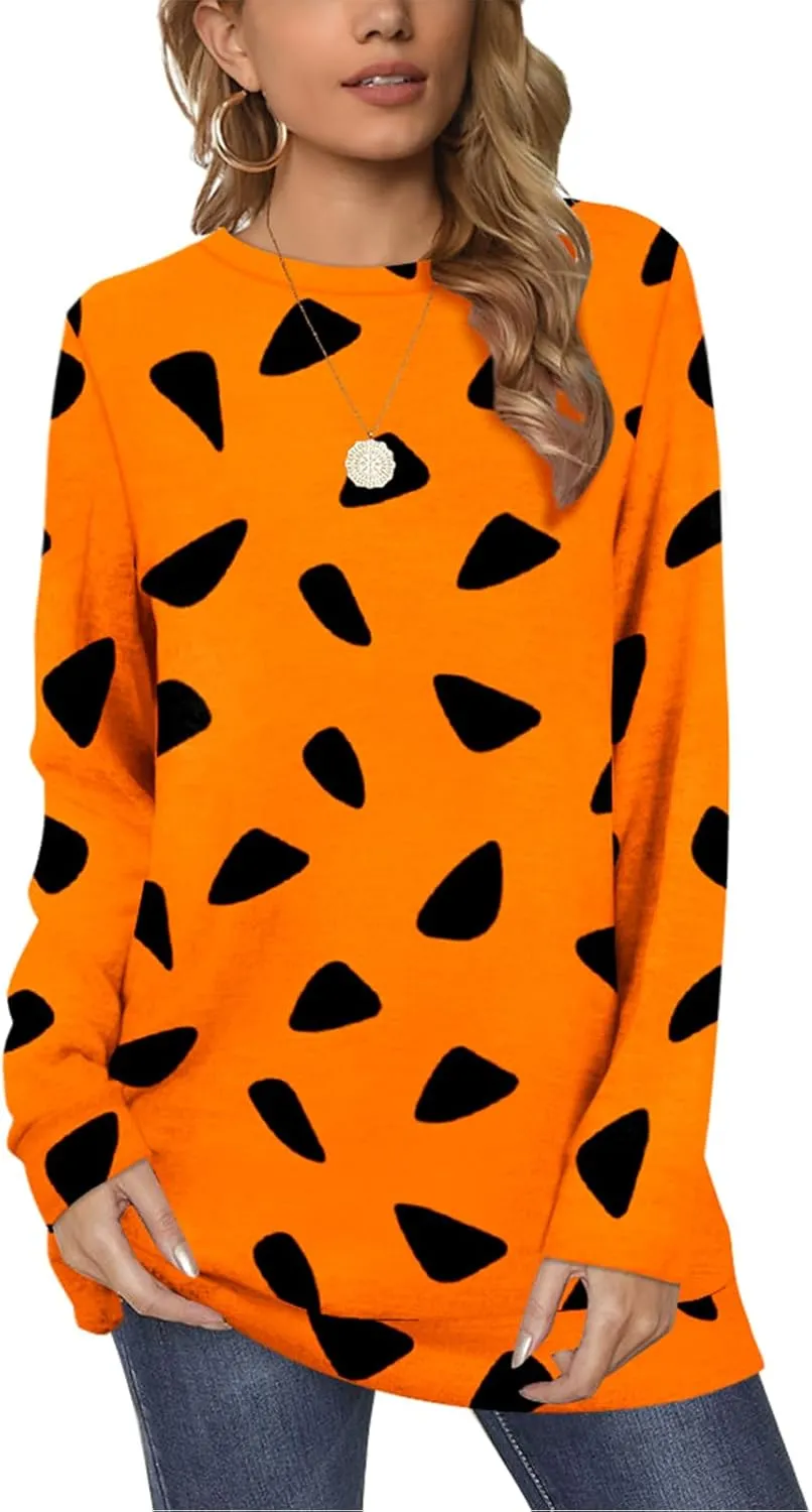 Sweatshirts for Women Crew Neck Long Sleeve Plain Fashion Casual Tops