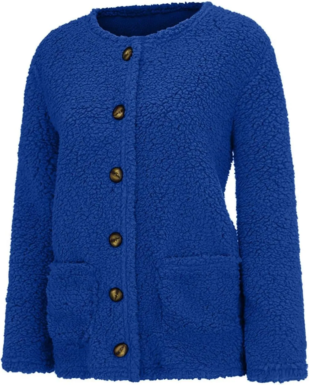 Winter Coats for Women 2024 Soft Fleece Jacket Fuzzy Sherpa Open Front Cardigan Fleece Jacket Winter Warm Casual Coats