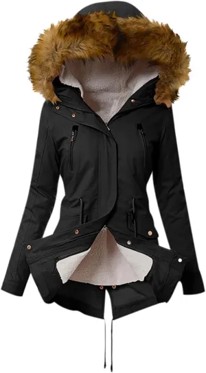 Winter Coats for Women Puffer Down Outerwear Long Sleeve Casual Coats Warm Mid Long Outfits with Pocket 2024