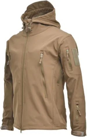 Winter Jackets for Men Rain Jackets Waterproof with Hooded Lightweight Windbreaker Outdoor Hiking Running Travel Coat