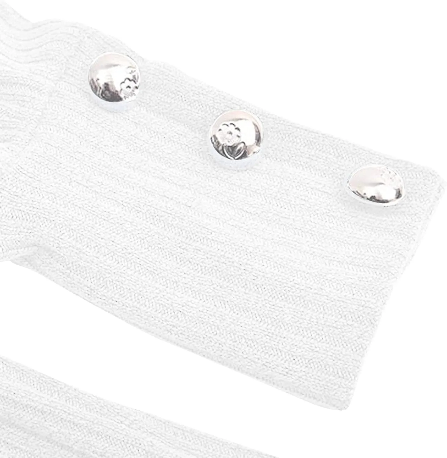 Women's Chic Turtleneck Sweater Solid Button Sleeve Knitted Pullovers Sweater Warm Loose Casual Oversized Sweater