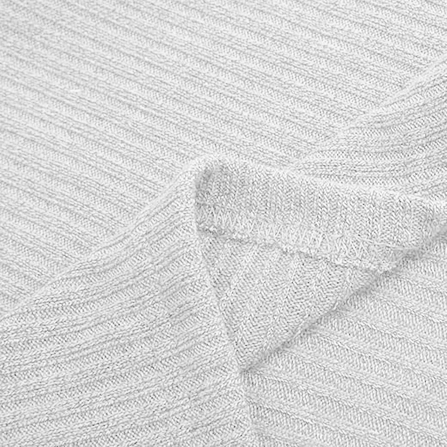 Women's Chic Turtleneck Sweater Solid Button Sleeve Knitted Pullovers Sweater Warm Loose Casual Oversized Sweater