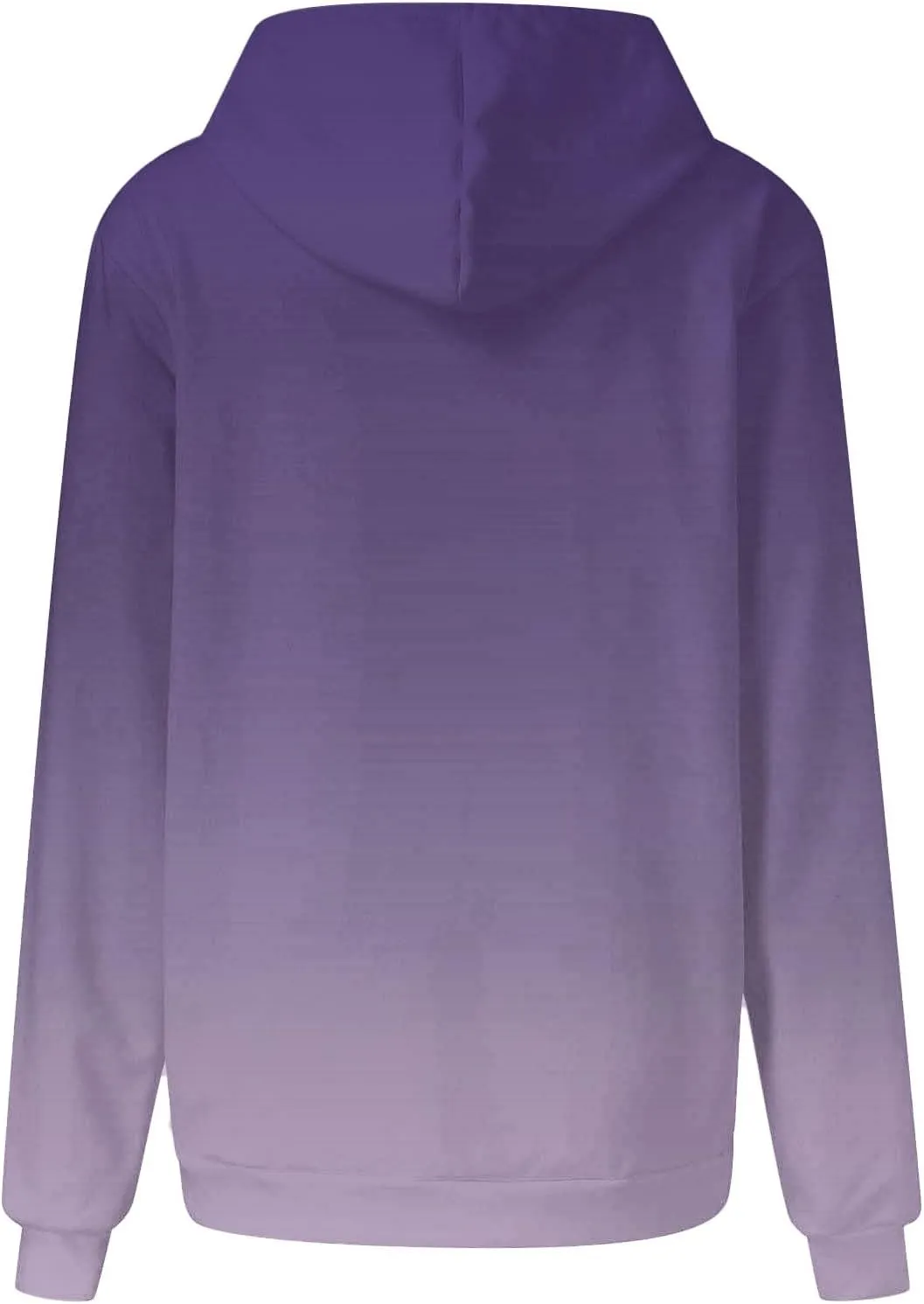 Womens Gardient Print Oversized Sweatshirt Long Sleeve Hoodies Tops Teen Girls Y2K Clothes Trendy Fall Outfits