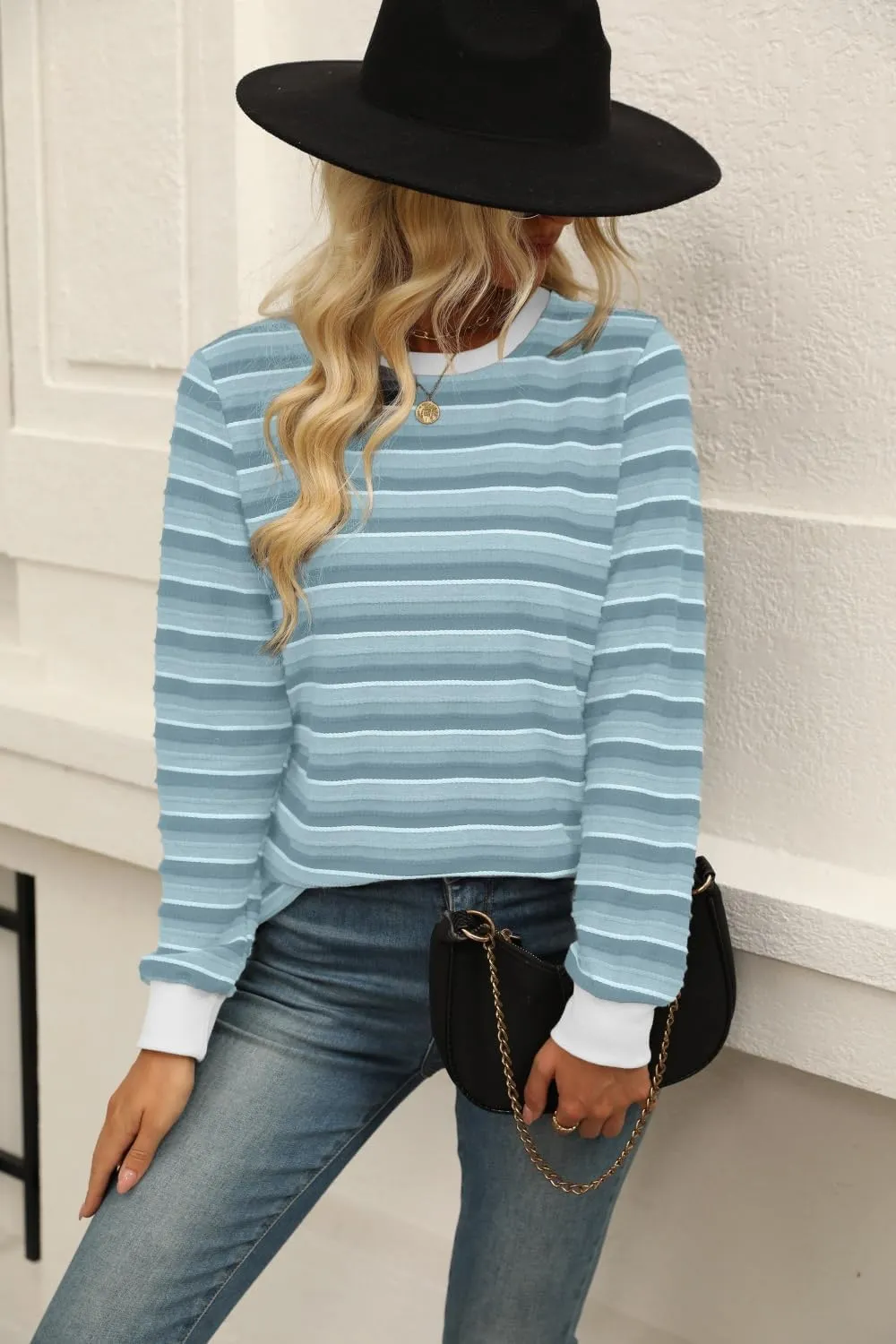 Womens Long Sleeve Shirts Fall 2024 Casual Tops Fashion Fall Outfits Blouses Clothes