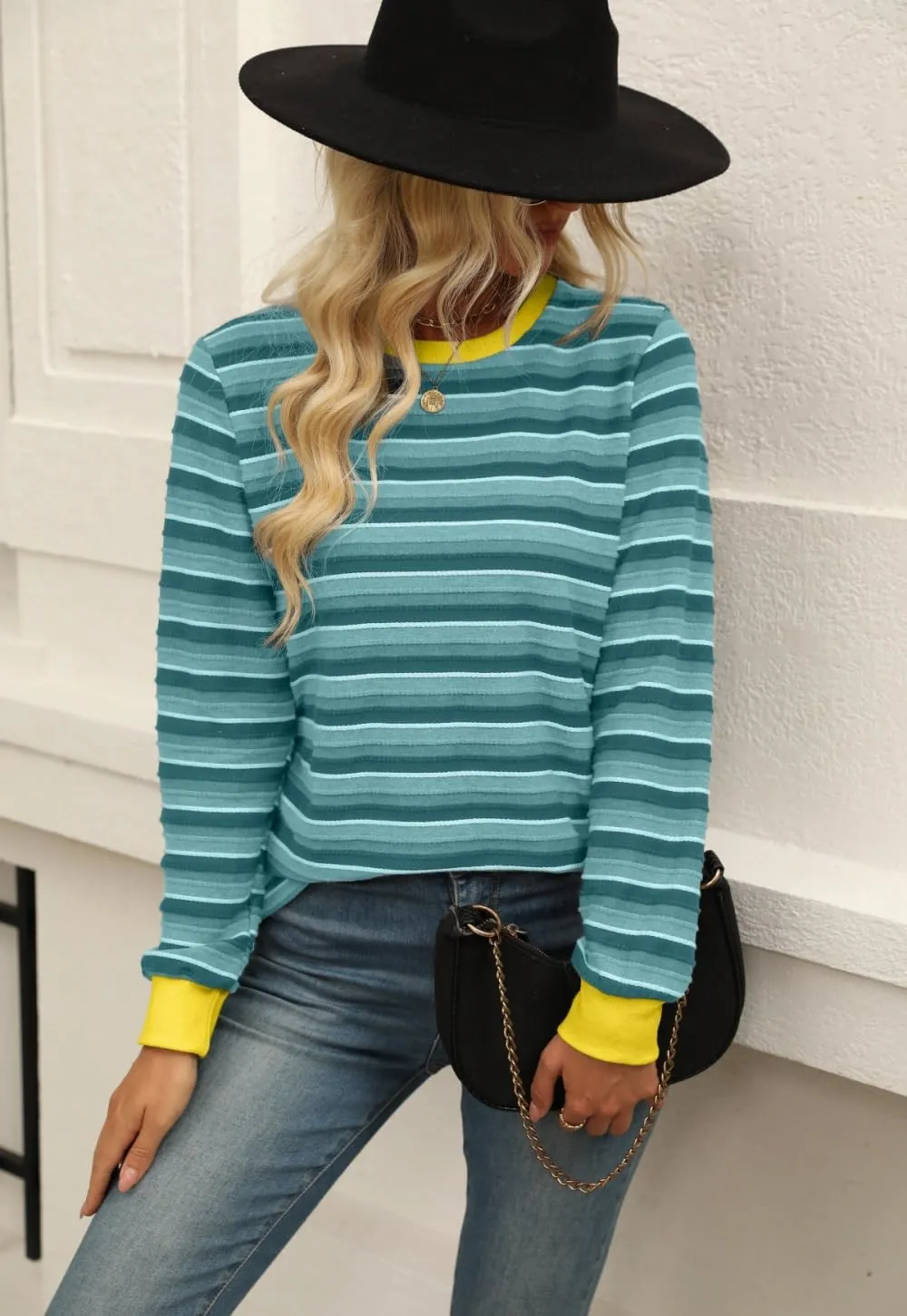 Womens Long Sleeve Shirts Fall 2024 Casual Tops Fashion Fall Outfits Blouses Clothes