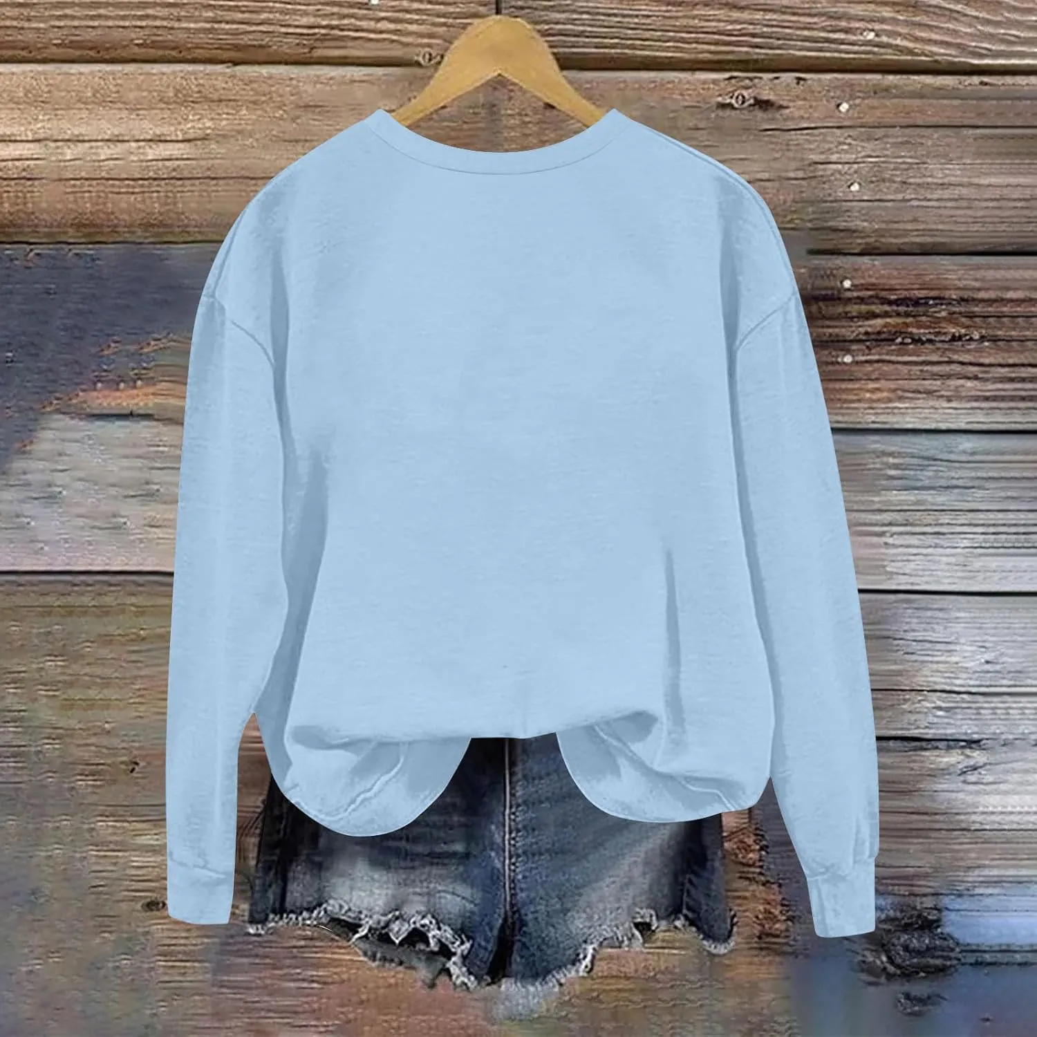 Womens Oversized Sweatshirts Casual Crewneck Long Sleeve Pullover Tops Spring Trendy Comfy Outfits Winter Clothes