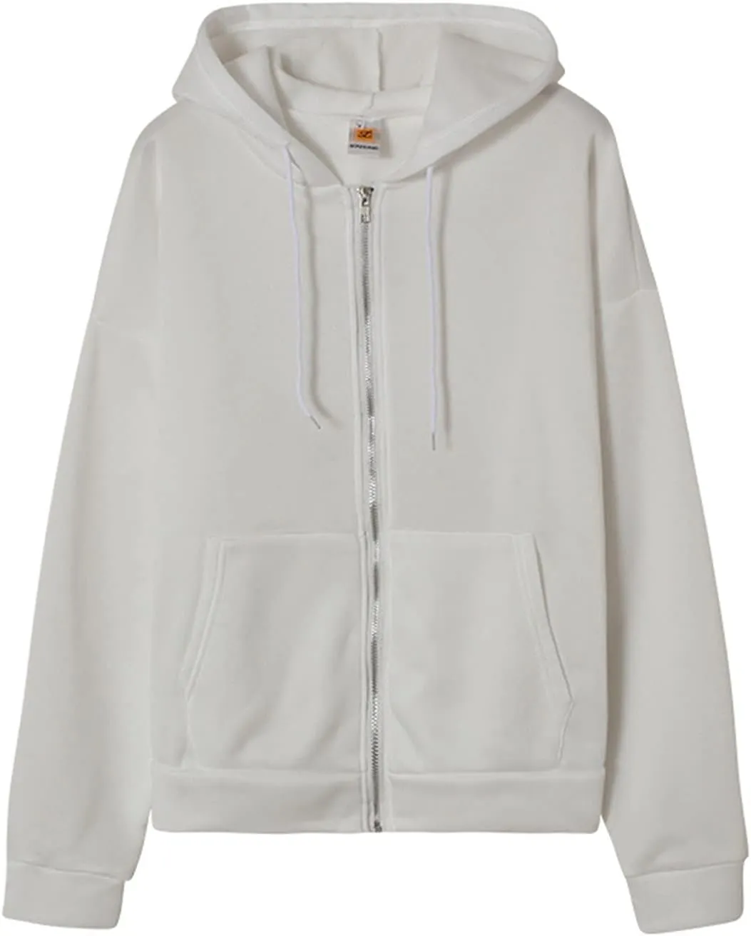 Women's Oversized Y2K Hoodies Zipper Drawstring Hooded Jackets 2023 Trendy Lightweight Dressy Streetwear with Pockets