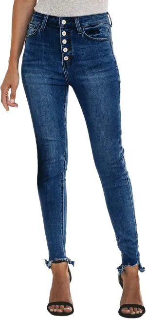 Womens Skinny Jeans Slim Fit Jeans High Rise Jeans Baggy Jeans Stretch Jeggings Tummy Control Trousers Cute Denim Pants