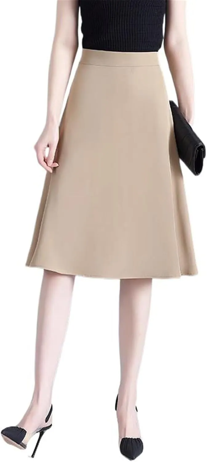 Women's Skirt Fall Wool Pencil Skirts for Women