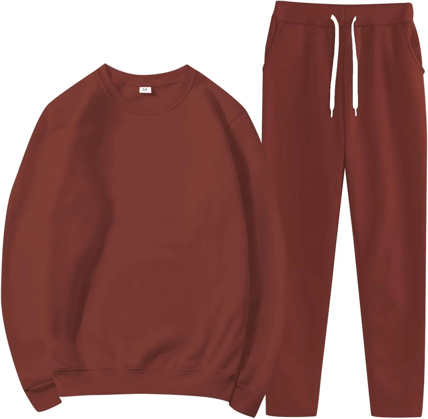 Womens Sweatsuits 2 Piece Set Lounge Sets Long Sleeve Tops Jogger Sweatpants Track Sweatshirt Matching Pants Sets