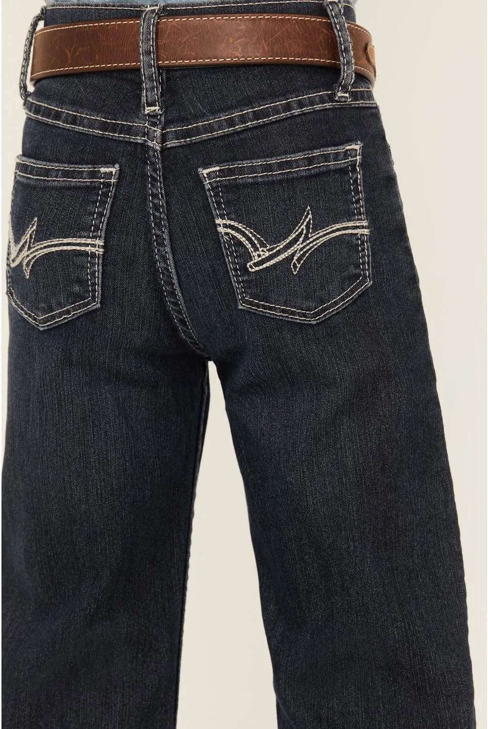 Wrangler Girls' Western Boot Cut Jeans