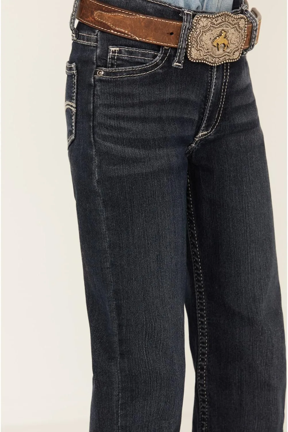 Wrangler Girls' Western Boot Cut Jeans