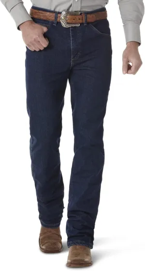 Wrangler Men's Premium Performance Cowboy Cut Advanced Comfort Wicking Slim Fit Jeans