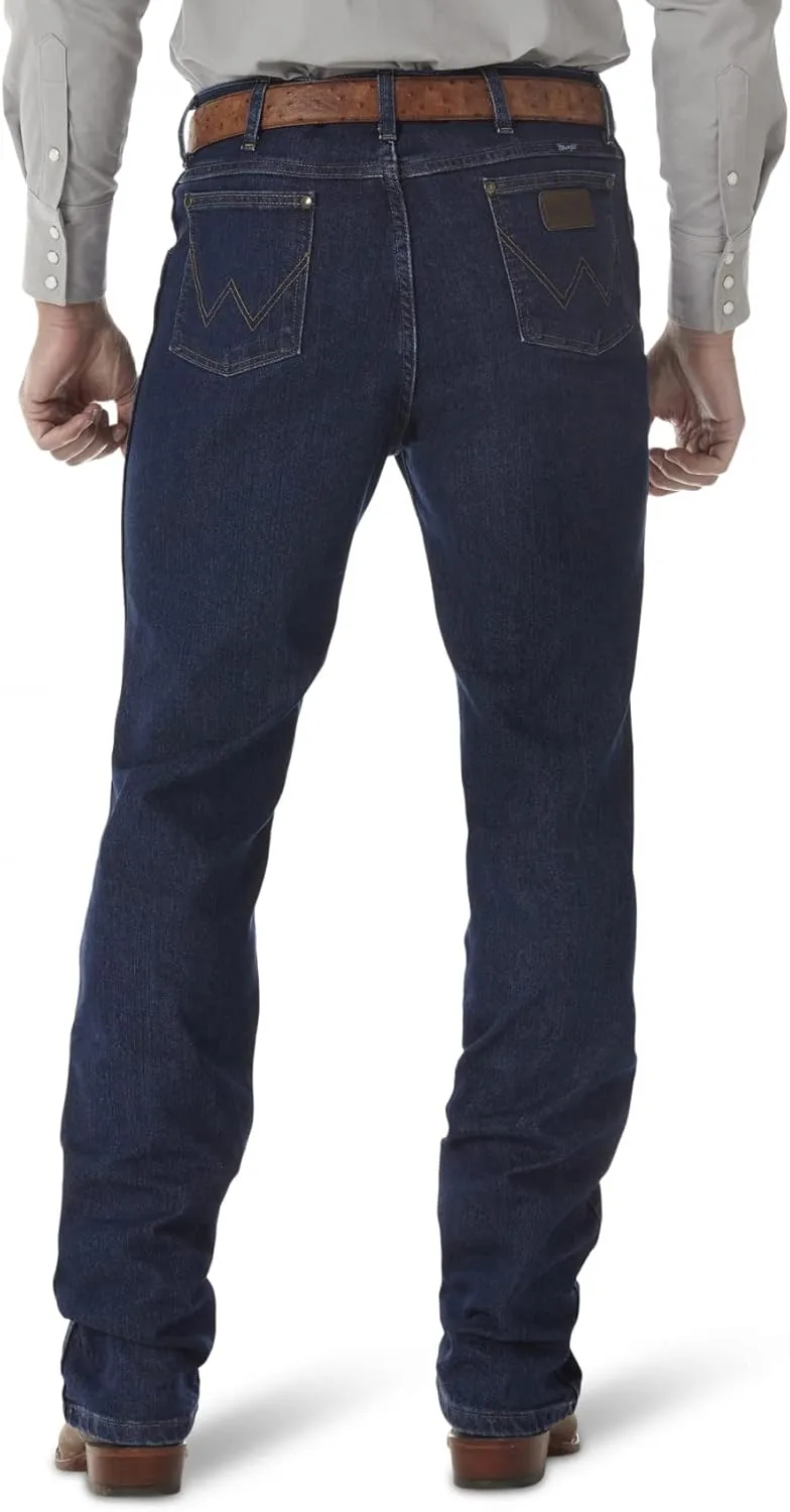 Wrangler Men's Premium Performance Cowboy Cut Advanced Comfort Wicking Slim Fit Jeans