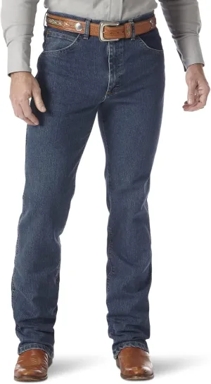 Wrangler Men's Premium Performance Cowboy Cut Advanced Comfort Wicking Slim Fit Jeans