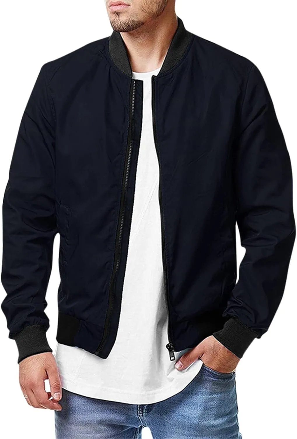 Ymosrh Fashion Coats for Men Spring Fall Causal Softshell Windbreaker Coat Outerwear Mens Coats and Jackets Winter