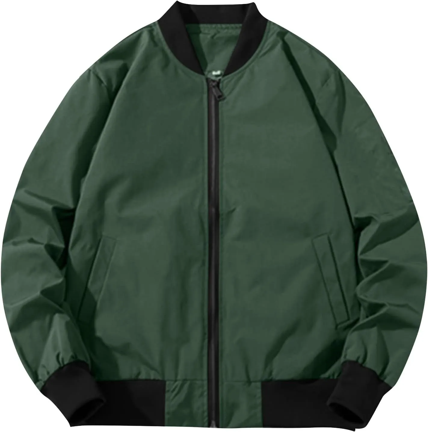 Ymosrh Jackets for Men Flight Bomber Jacket Spring Fall Causal Softshell Windbreaker Coat Outerwear Fashion Coats
