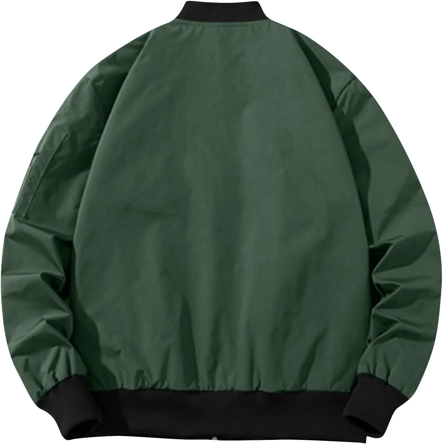 Ymosrh Jackets for Men Flight Bomber Jacket Spring Fall Causal Softshell Windbreaker Coat Outerwear Fashion Coats